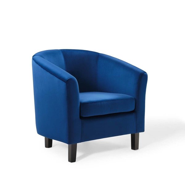 Patio Trasero Prospect Performance Velvet Armchair - Navy PA1728893